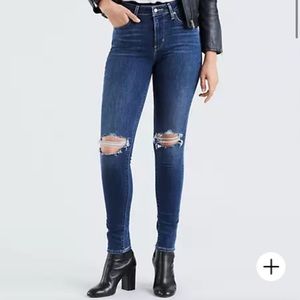 LEVI’S 721 HIGH RISE SKINNY JEANS
